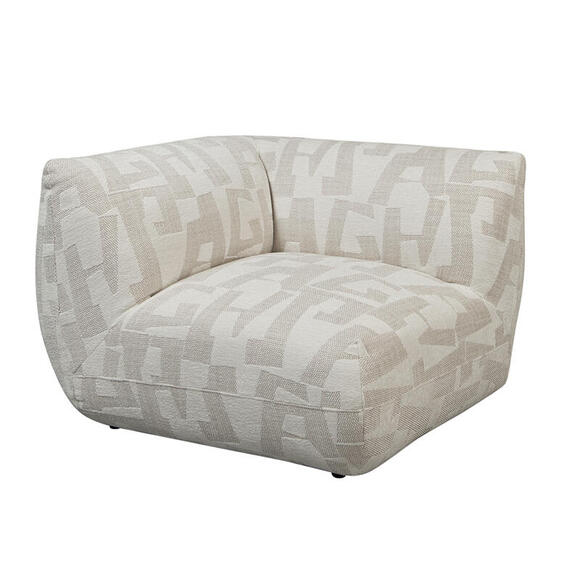 Product image 1 of Amsterdam Corner Part Sofa White Glyphs