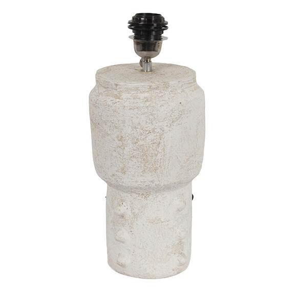 Image de Base De Lampe En Céramique Sable Blanc