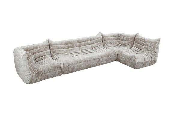 Bild von Boneless 4-teiliges Sofa Plancha Cream