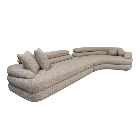 Product image 1 of Cairo 6 Seater Sofa Sand Bouclé