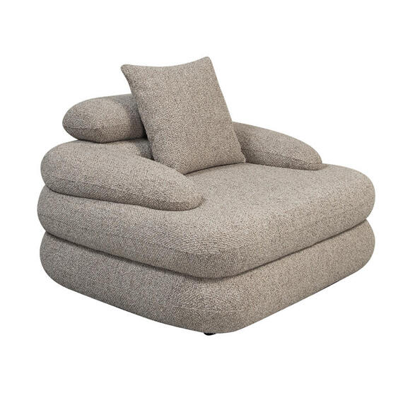 Product image 1 of Cairo Lounge Chair Sand Bouclé