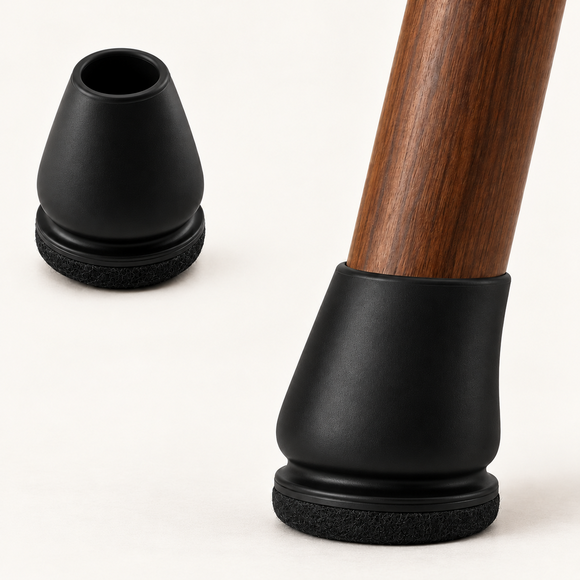 Image of Chair Leg Floor Protector Black 14-21mm