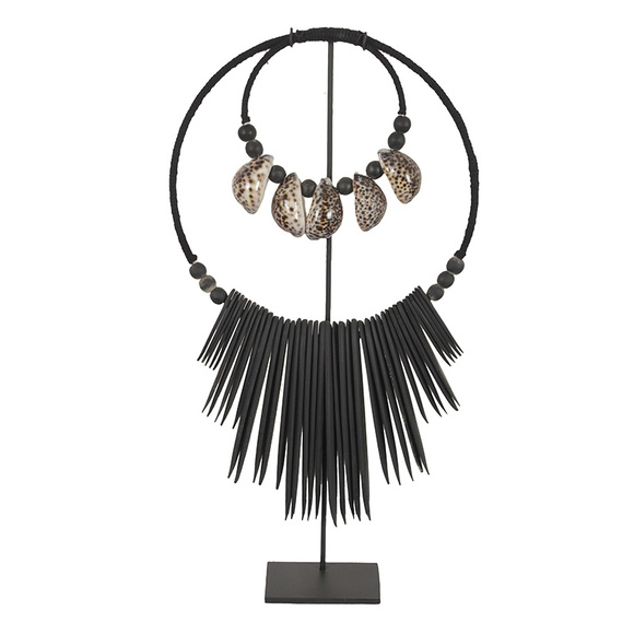 Product image 1 of Collar Octo de tigre negro K34 L sobre soporte