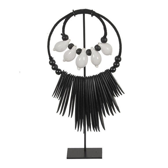 Product image 1 of K35 Black and White Octo Necklace S On Stand