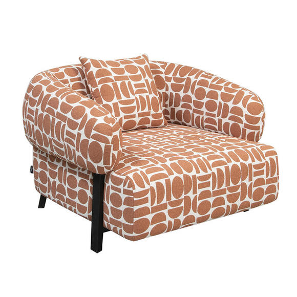 Image of Kathmandu Lounge Chair Amon Terracotta