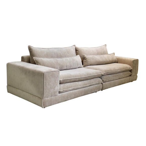 Image of London 3 Seater Sofa Tan