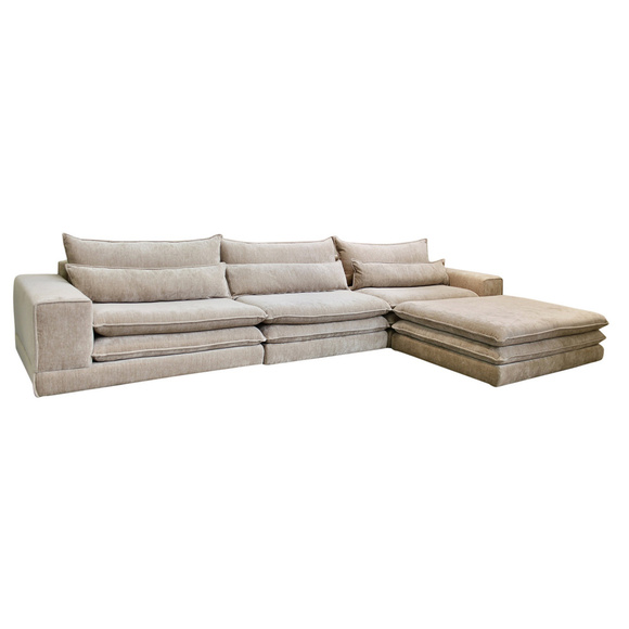 Image de London 6-Seater + Ottoman Tan