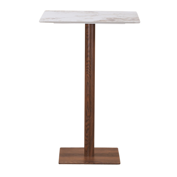 Product image 1 of Mesa alta Bistro cuadrada Ceramic Mármol