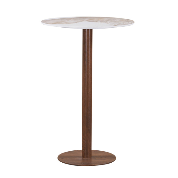 Product image 1 of Mesa alta Bistro redonda Ceramic Mármol