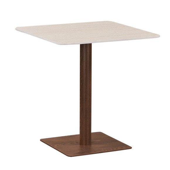 Product image 1 of Mesa de comedor Bistro cuadrada Ceramic Travertino