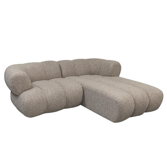Product image 1 of New York 2.5 Seater Right Lounge Sofa Sand Bouclé