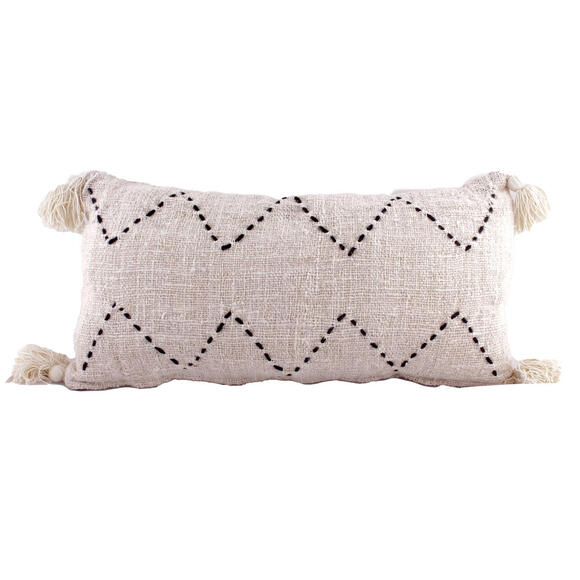 Product image 1 of Thin Linnen PomPom Pillow 60x30