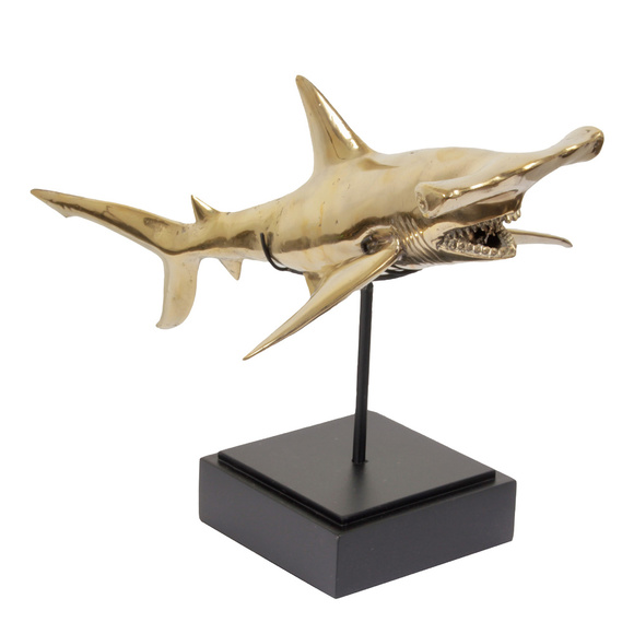 Product image 1 of Tiburón martillo de latón sobre soporte S