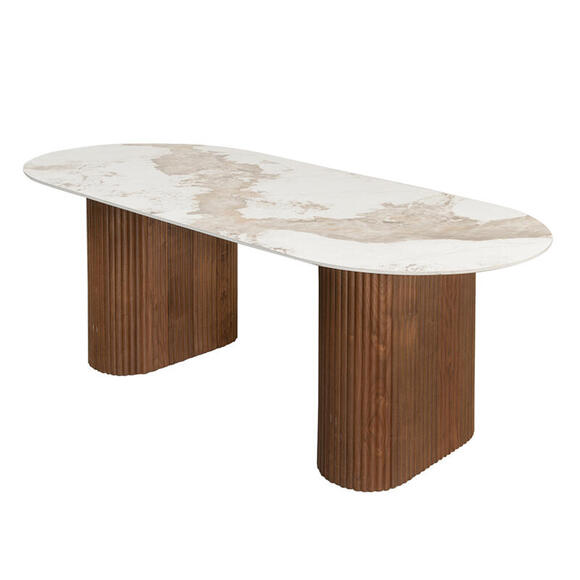 Product image 1 of Urban Chique Eettafel Keramisch Marmer