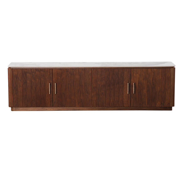 Product image 1 of Urban Chique TV Meubel Keramisch Marmer / Walnootfineer