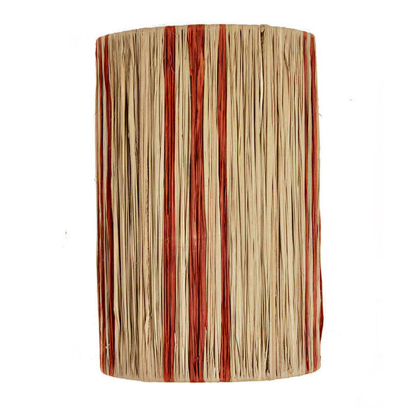 Product image 1 of Wall Lamp Raffia Stripe Orange